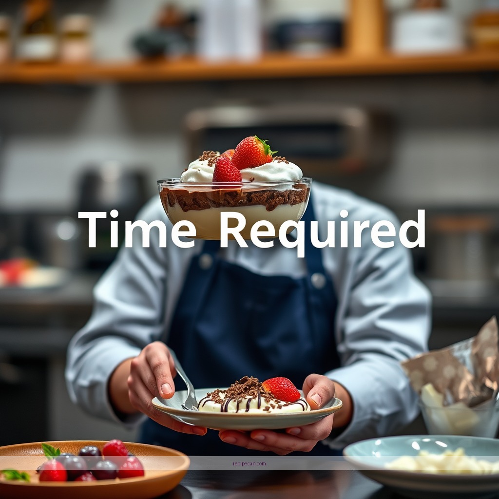 Time Required - chocolate trifle recipe