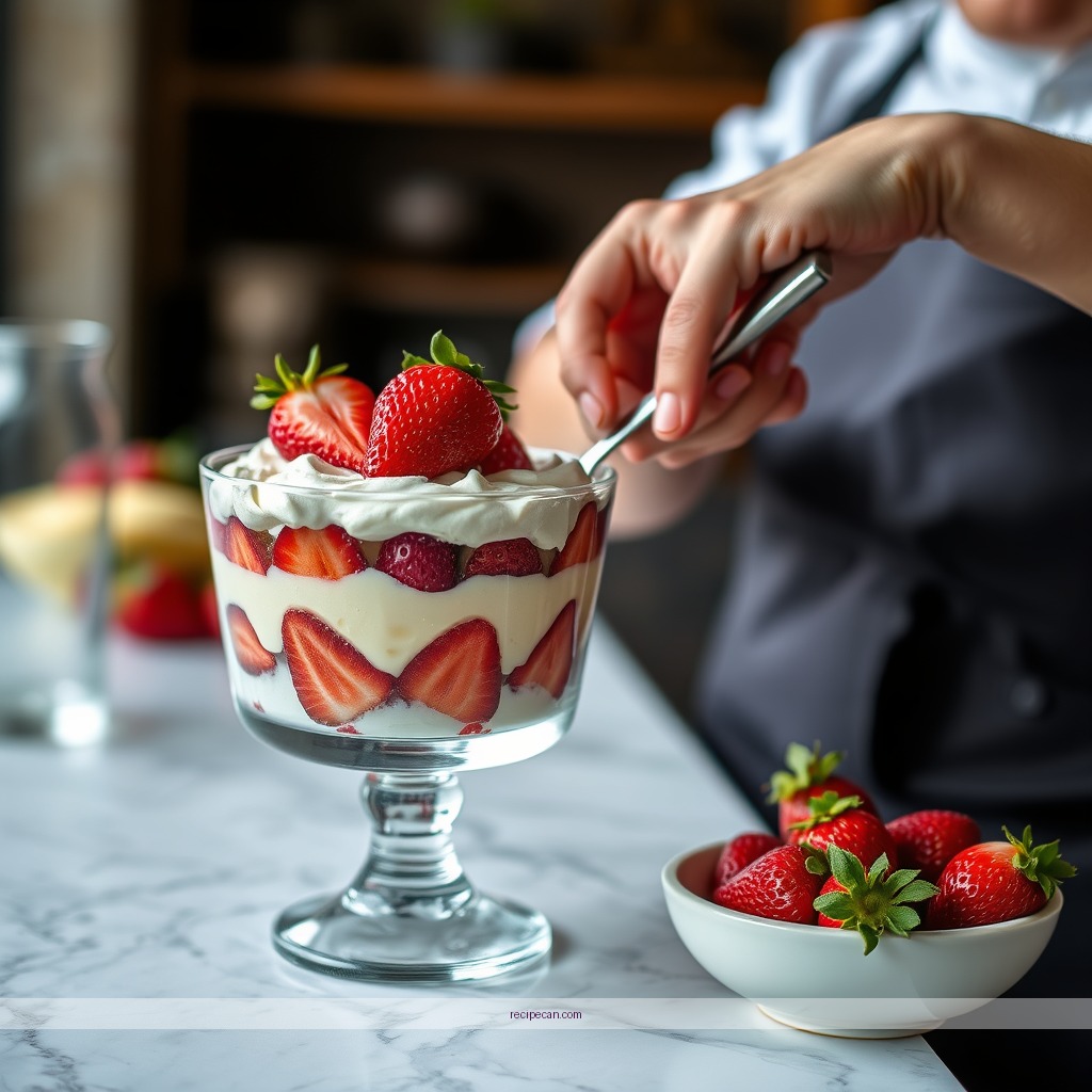 Time Required - strawberry trifle recipe