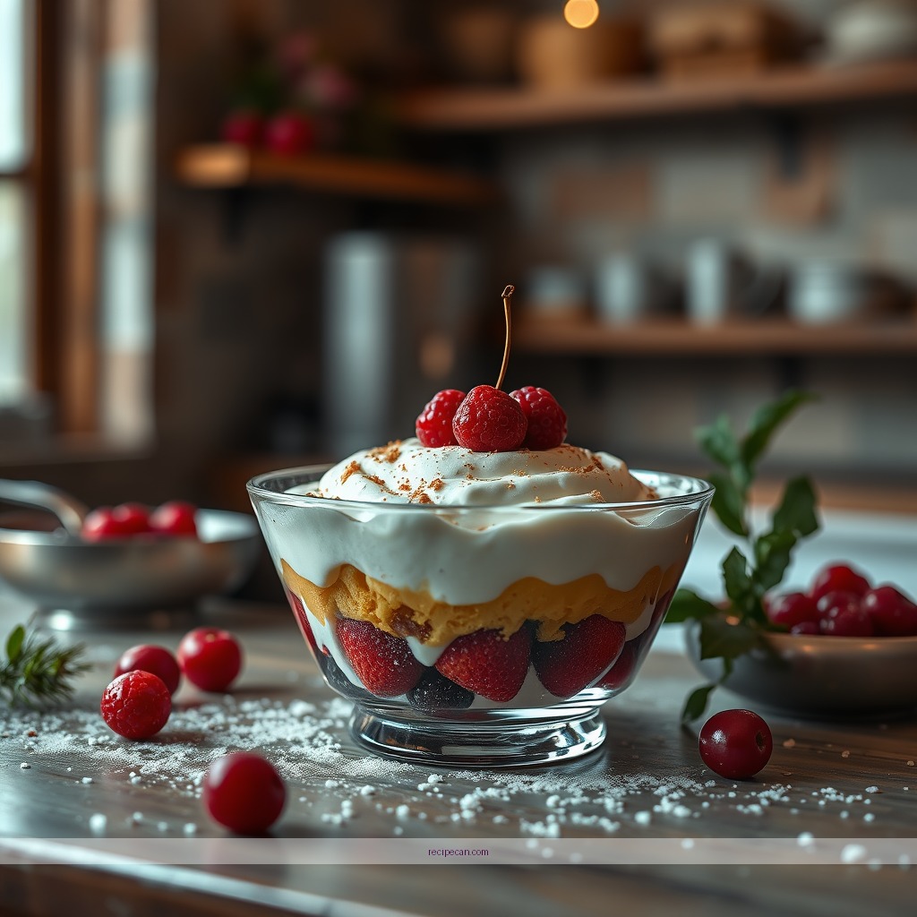 Time Required - christmas trifle recipe