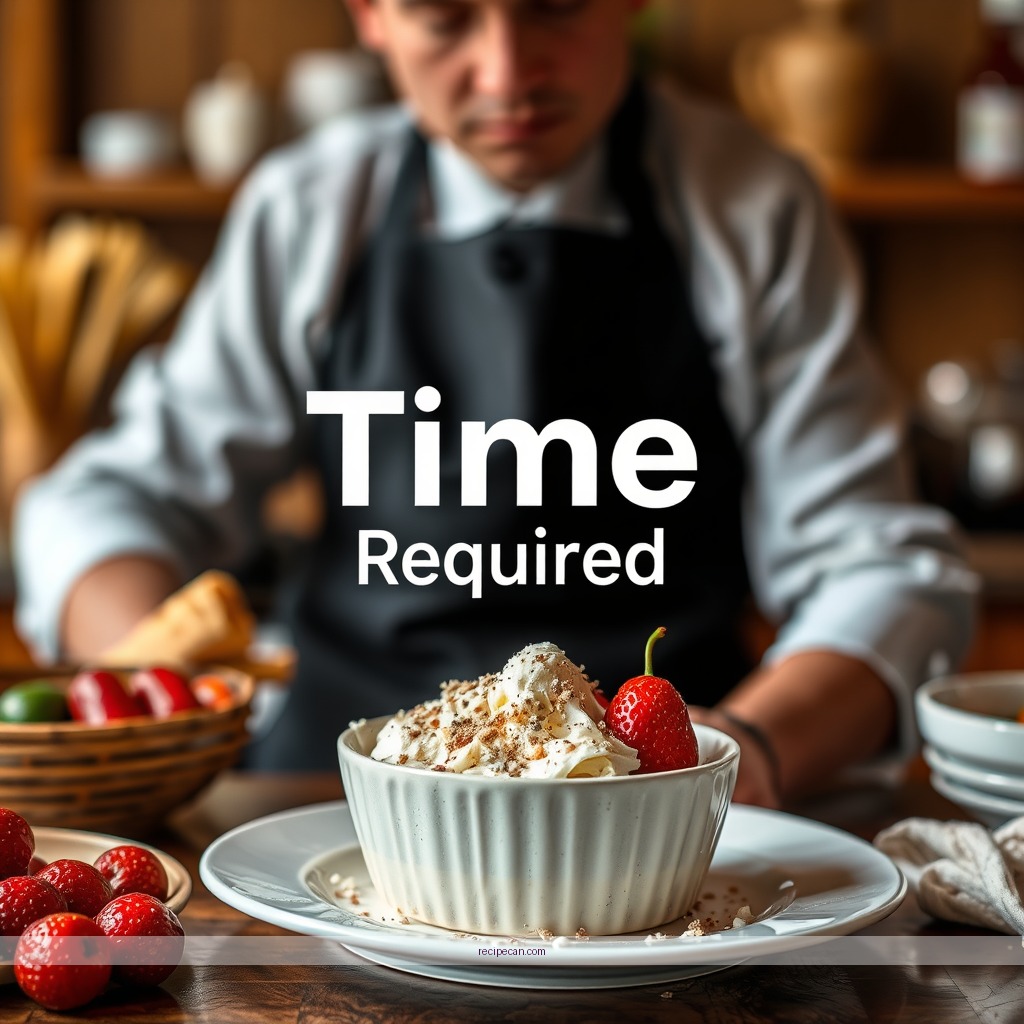 Time Required - recipe for trifle
