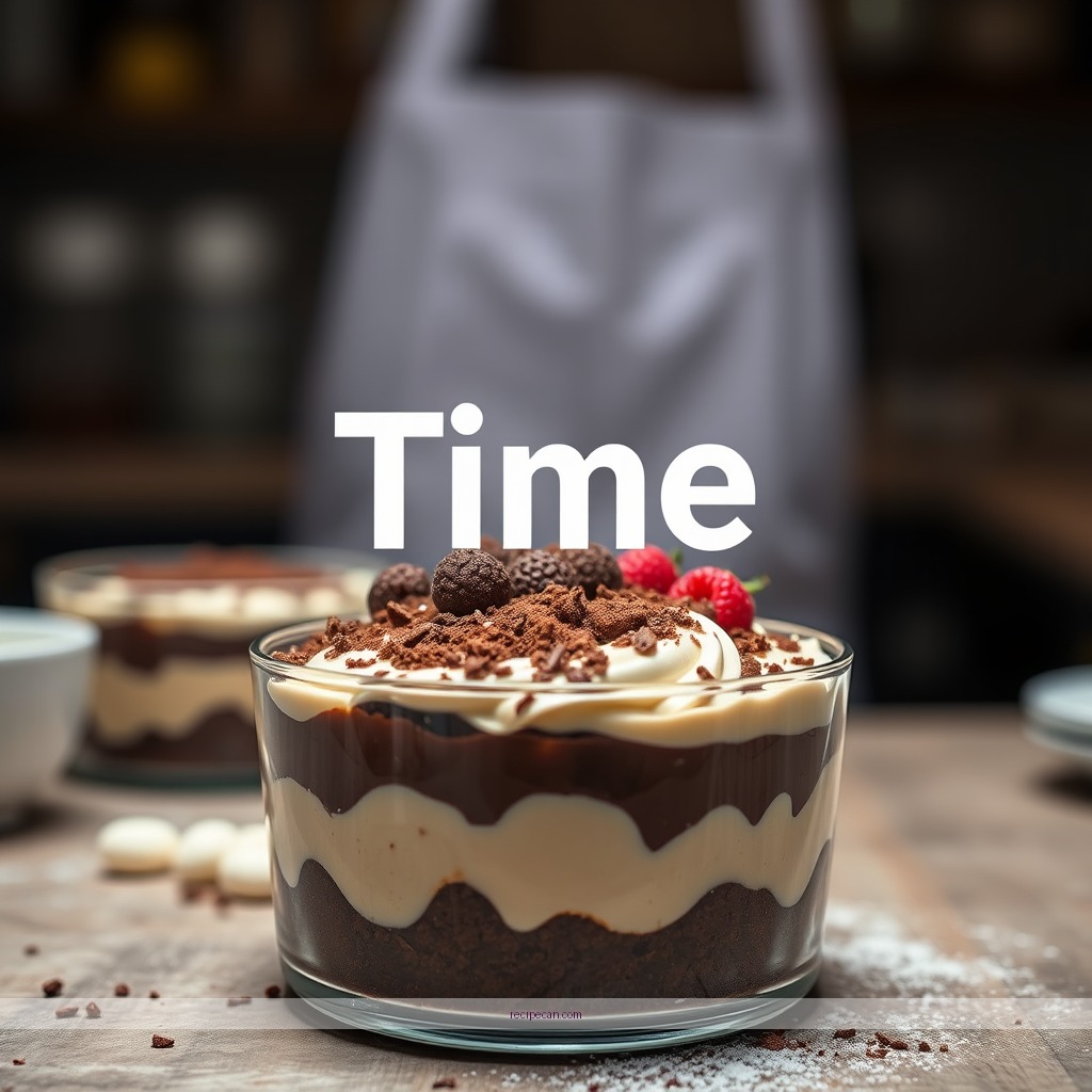 Time Required - recipes for chocolate trifles