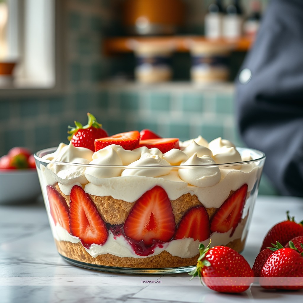 Time Required - strawberry shortcake trifle recipe