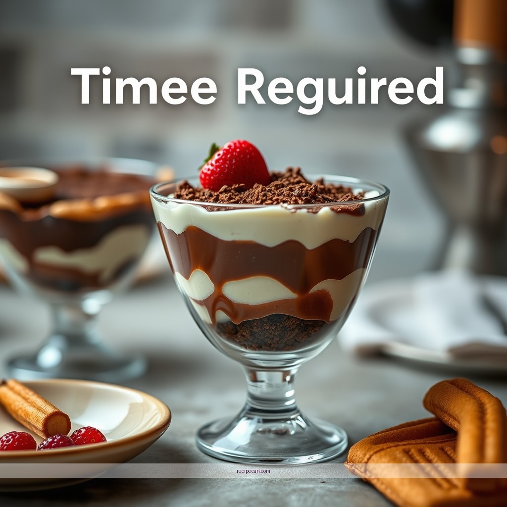 Time Required - recipes for chocolate trifle desserts