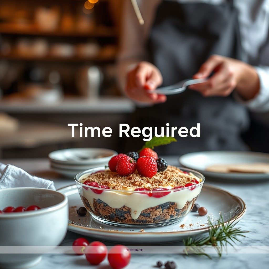 Time Required - recipes for trifles for christmas