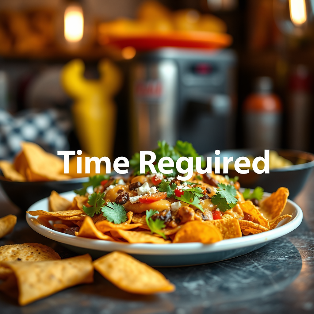Time Required - nachos recipe using doritos