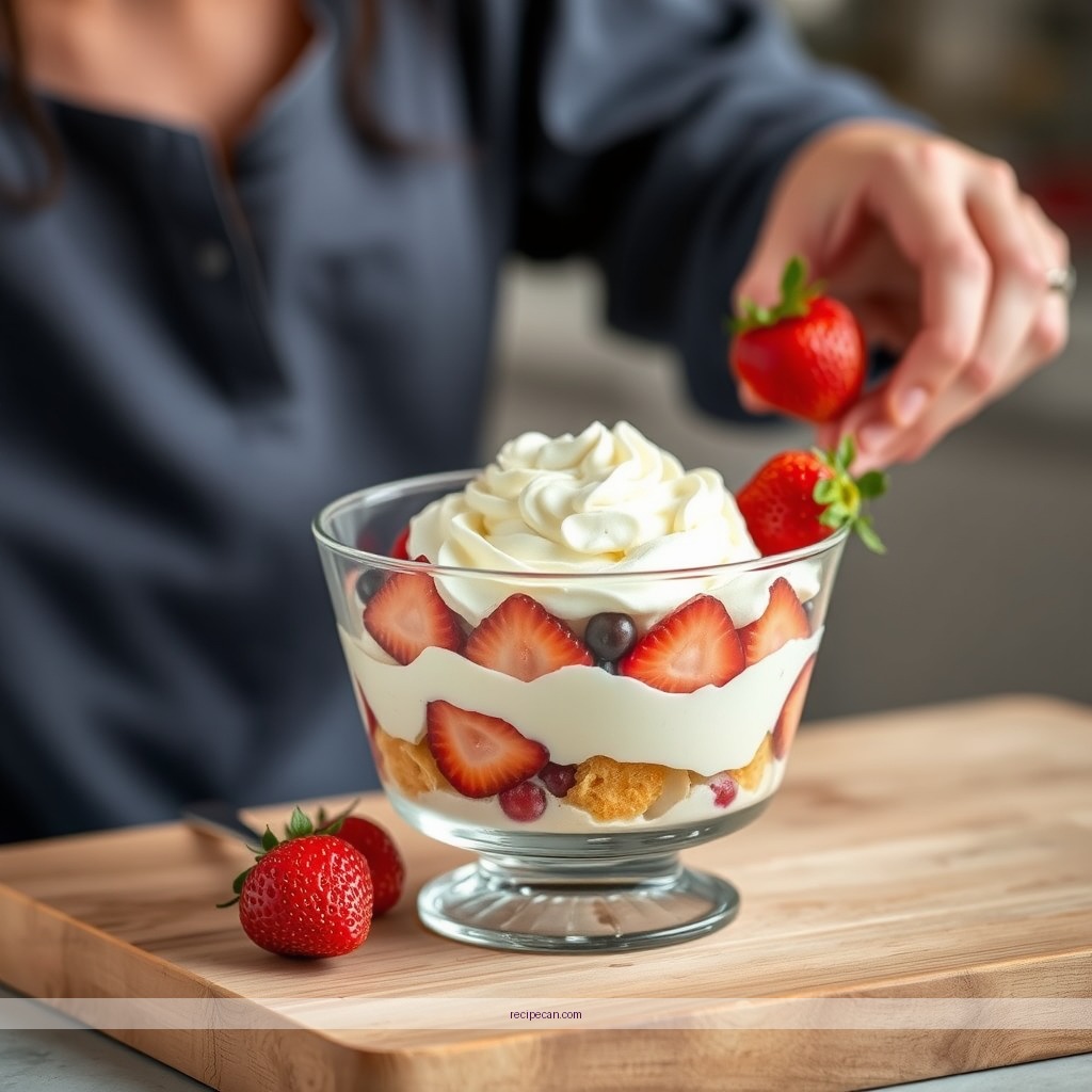 Time Required - recipe for strawberry trifle dessert