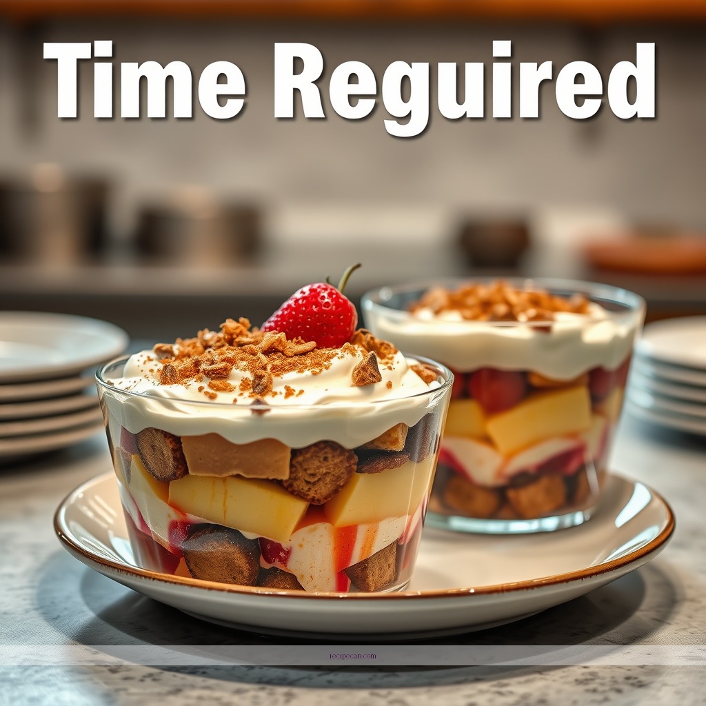 Time Required - best trifle dessert recipes