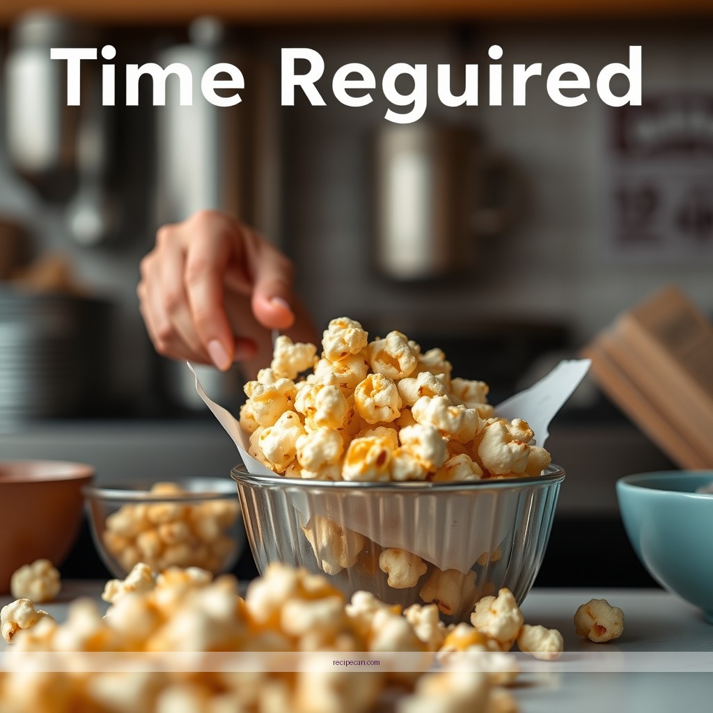 Time Required - caramel popcorn recipe no corn syrup