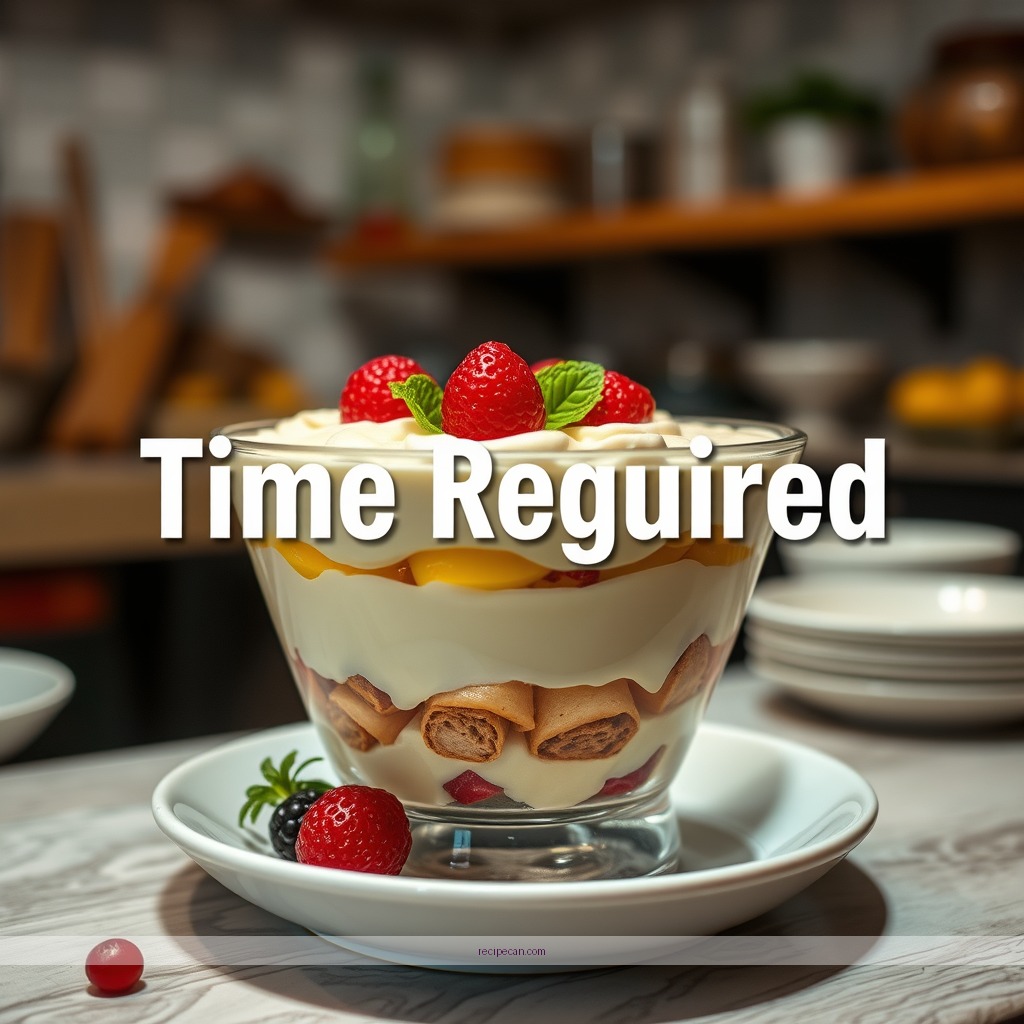 Time Required - good trifle recipes