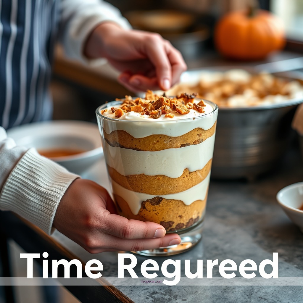 Time Required - pumpkin trifle dessert recipes