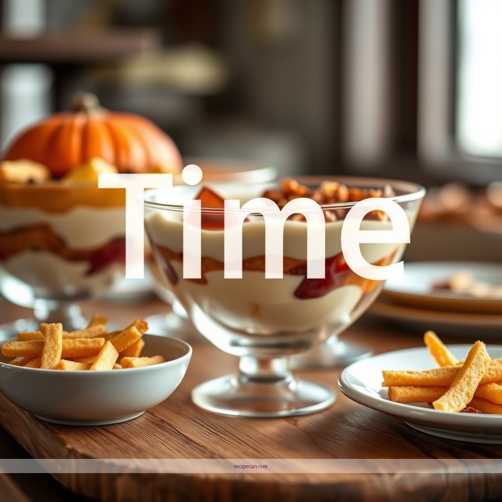 Time Required - thanksgiving trifle recipes