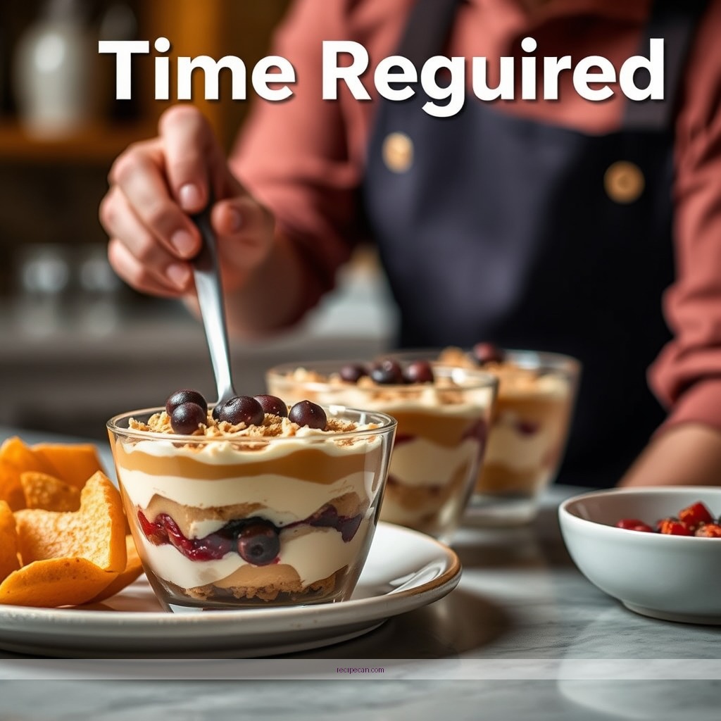 Time Required - fall trifle dessert recipes