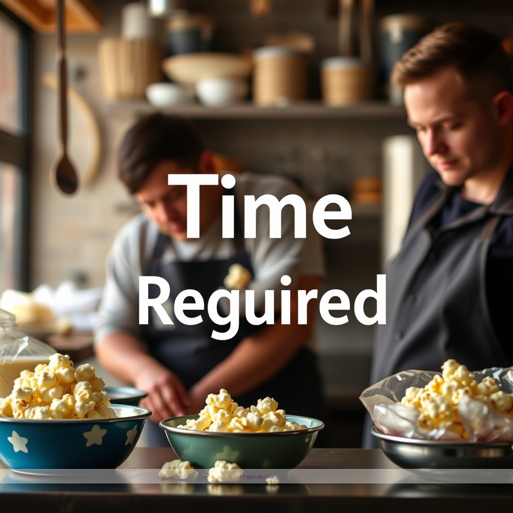 Time Required - cheese popcorn recipe