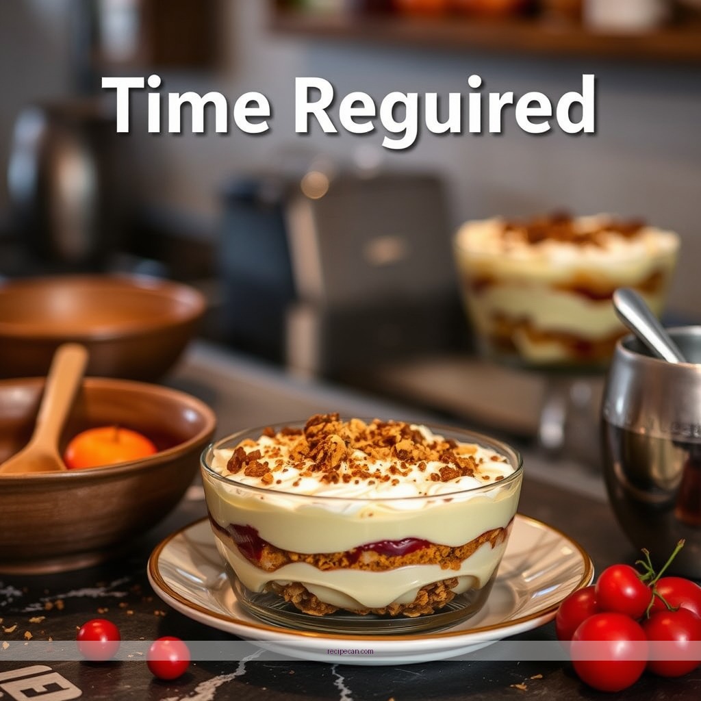 Time Required - fall trifle recipes