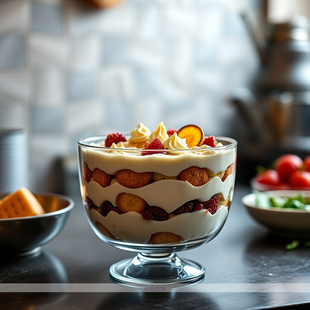 Time Required - modern trifle recipe