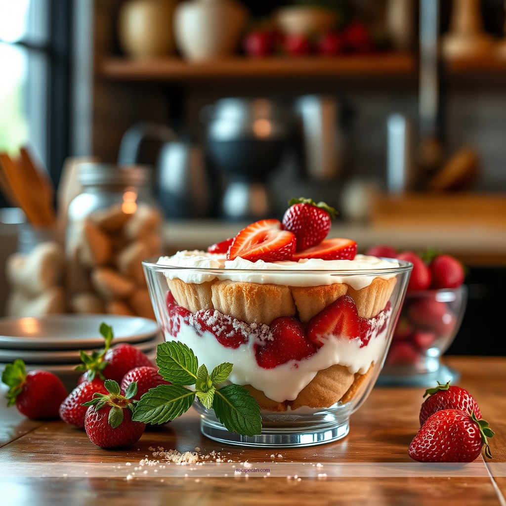 Time Required - strawberry shortcake recipe trifle