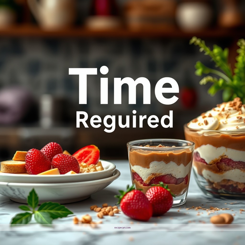 Time Required - biscoff trifle recipe