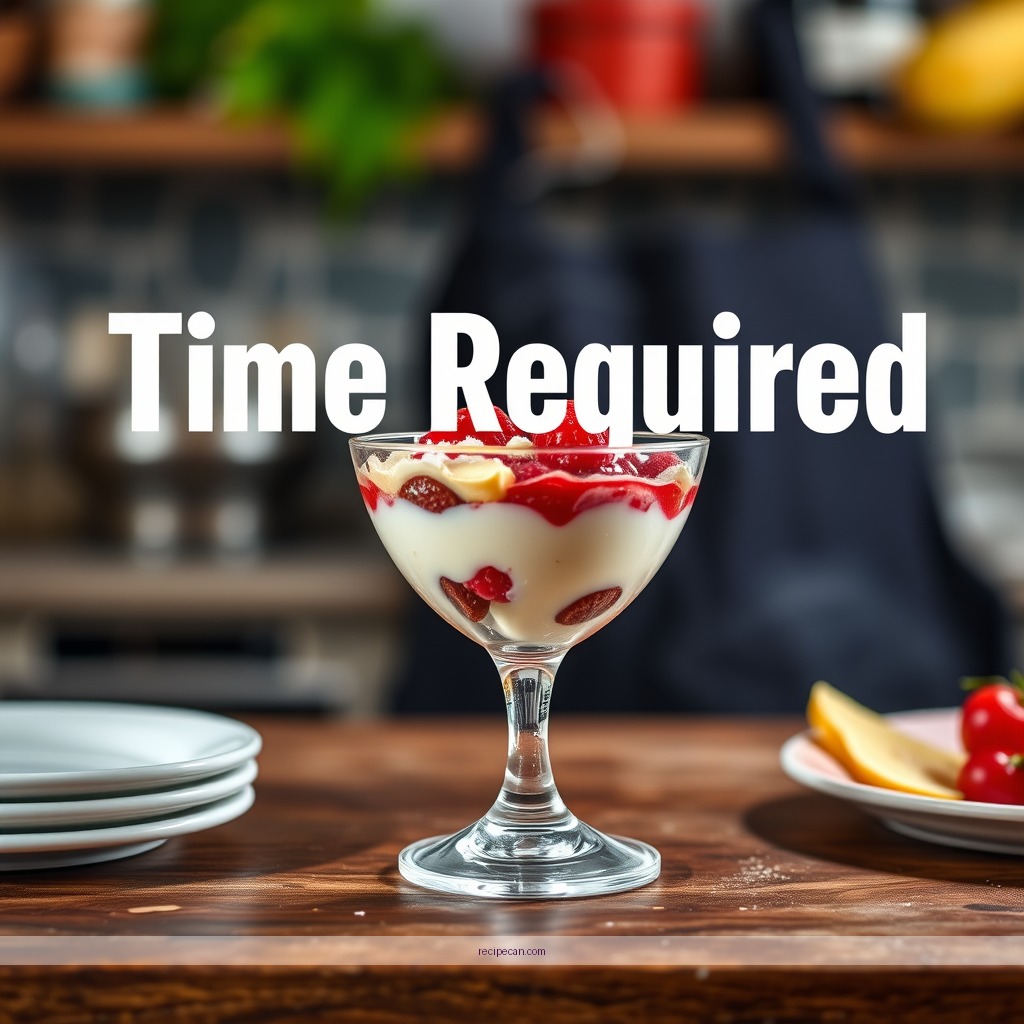 Time Required - mini trifle dessert recipes