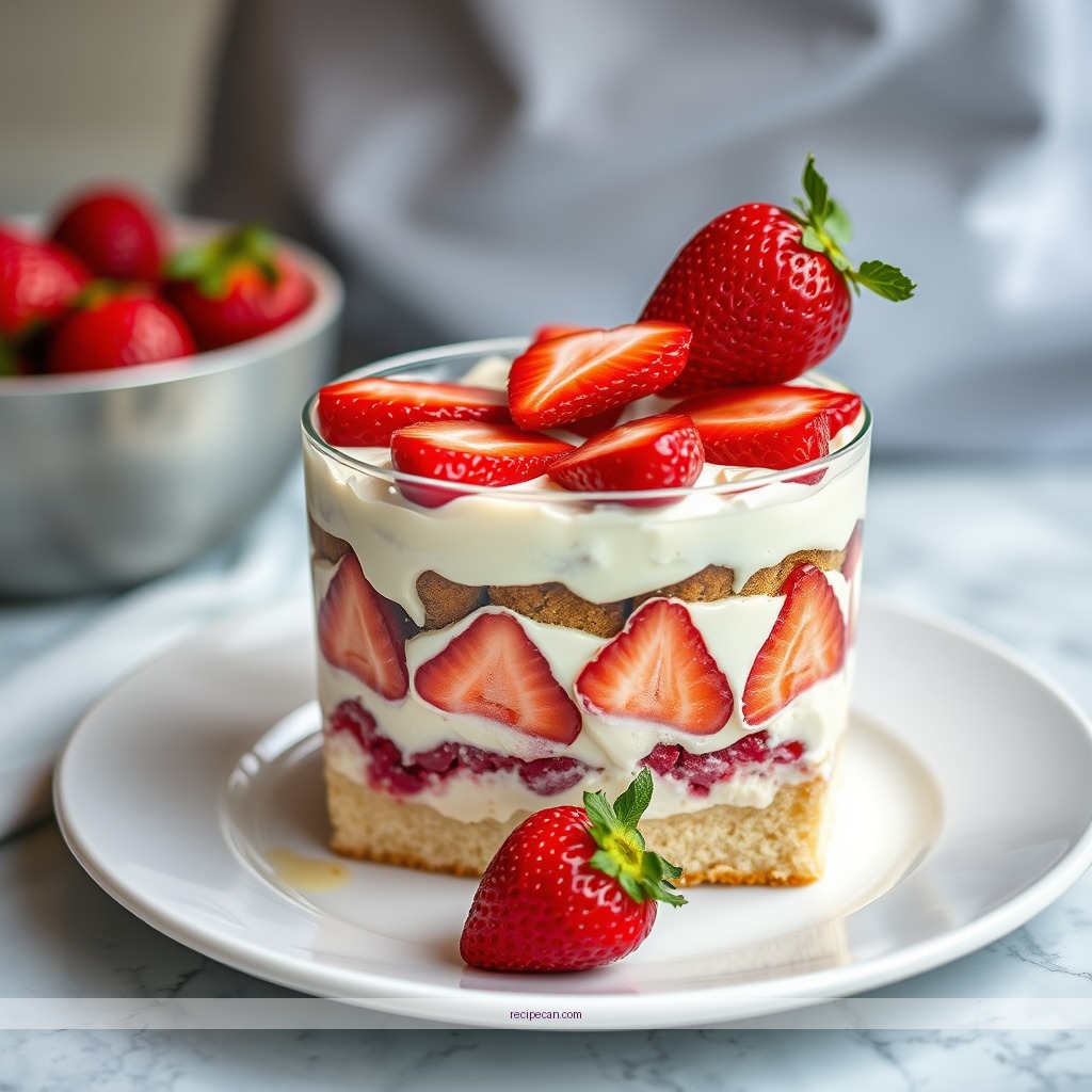 Time Required - strawberry trifle recipe with angel food cake