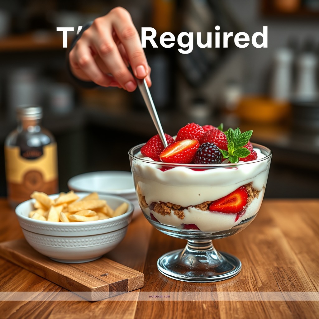 Time Required - summer trifle dessert recipes