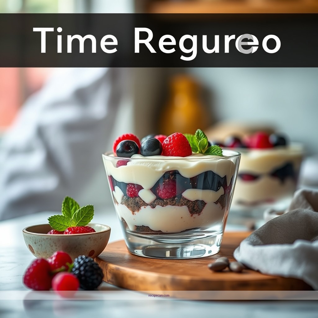 Time Required - trifle recipe black forest