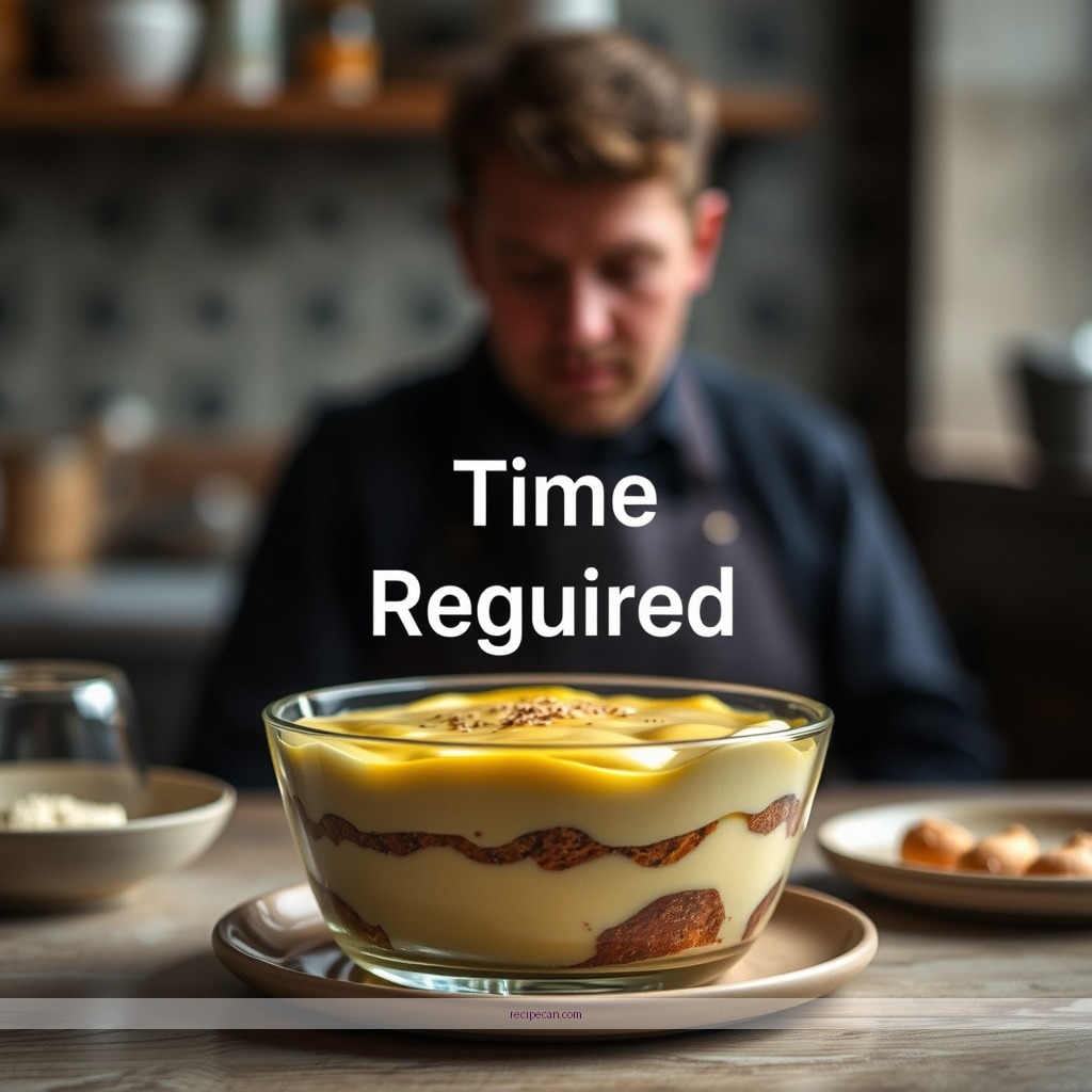 Time Required - trifle recipe with custard