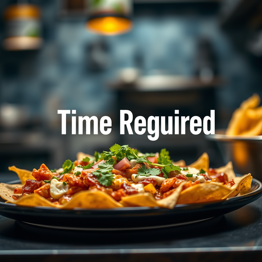 Time Required - best chicken nachos recipe