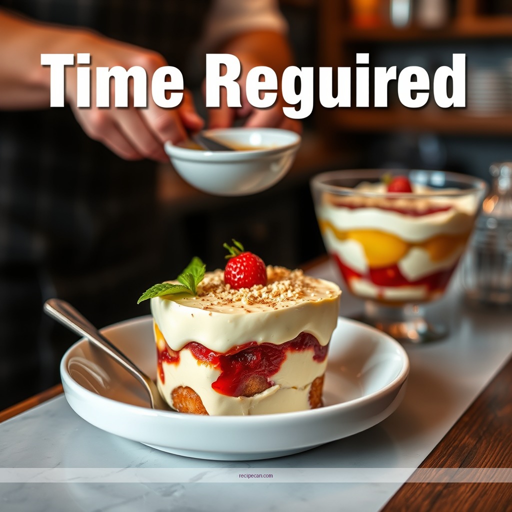 Time Required - simple trifle recipes