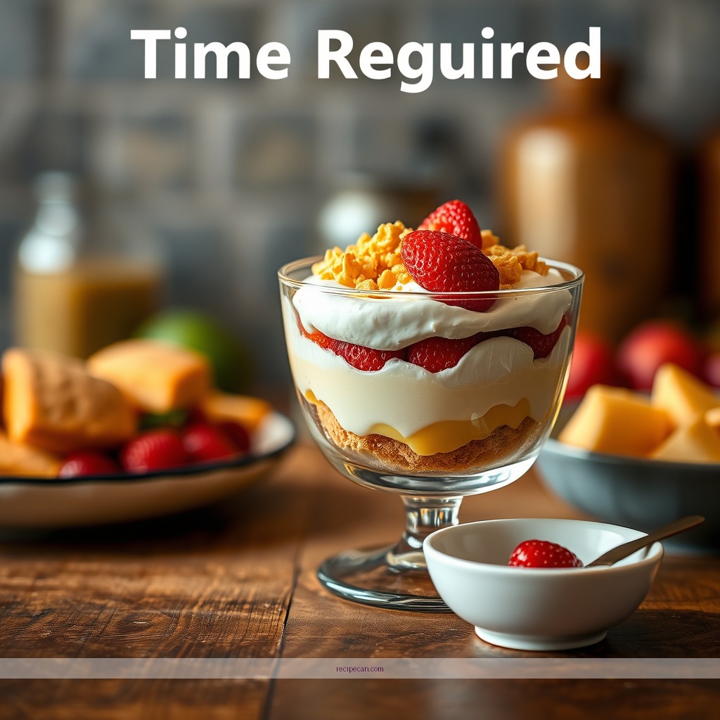 Time Required - trifle recipe friends