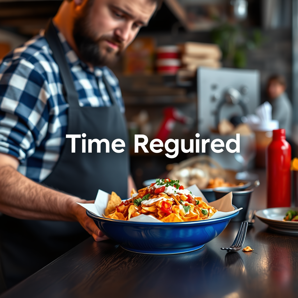 Time Required - buffalo chicken nachos recipe