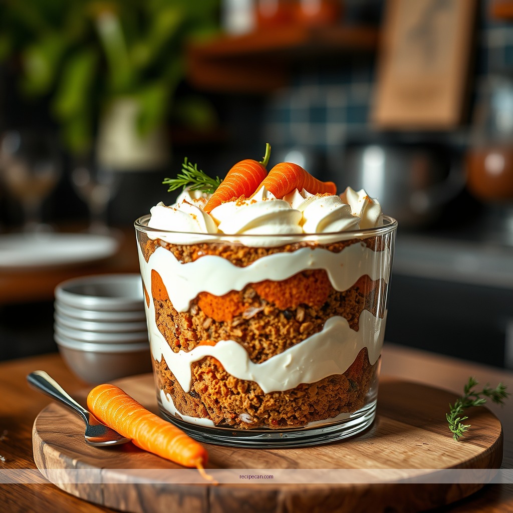 Time Required - carrot cake trifle recipe