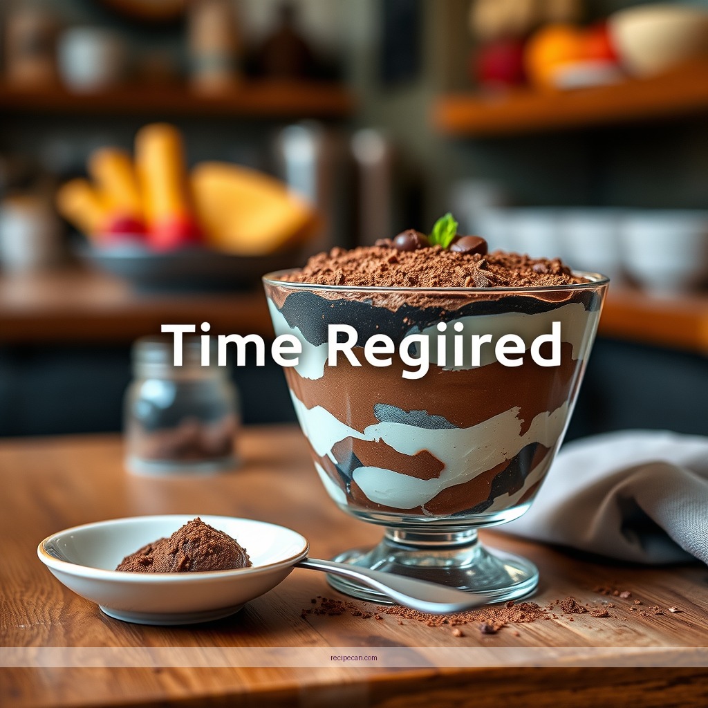 Time Required - chocolate trifle recipe easy
