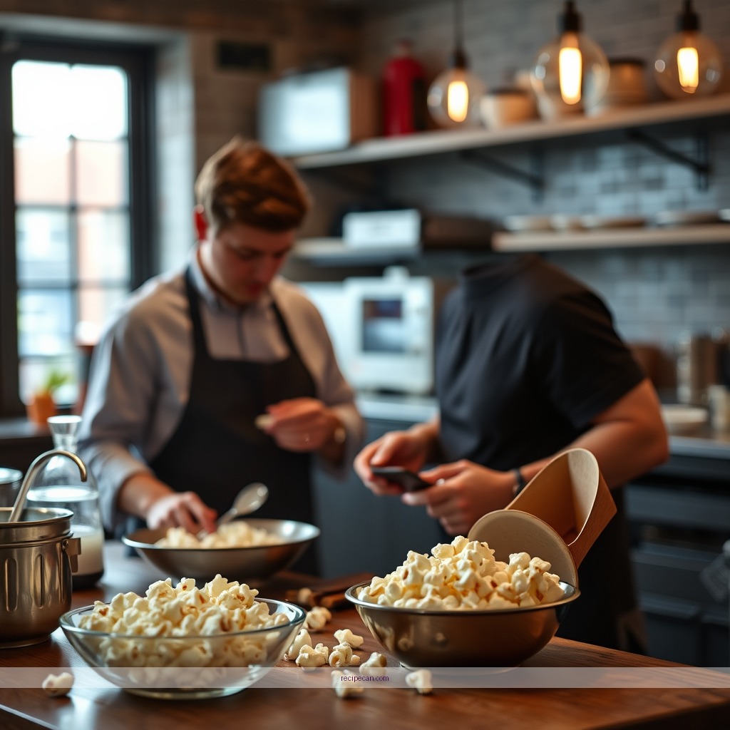 Time Required - white chocolate popcorn recipe