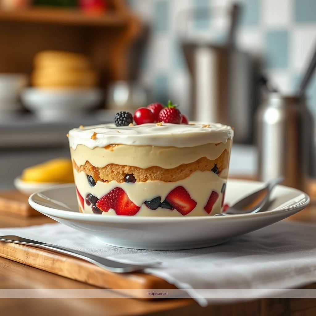 Time Required - trifle desert recipe