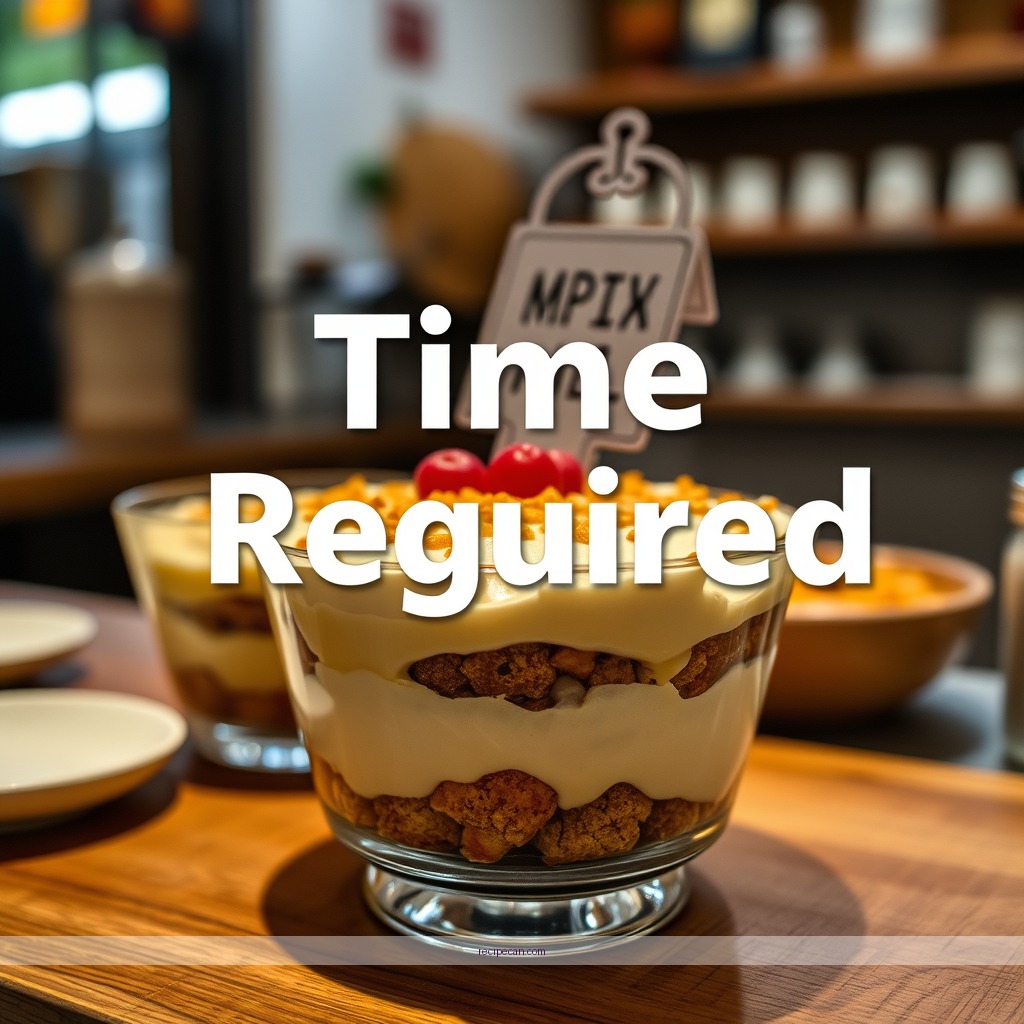 Time Required - best trifle recipe christmas