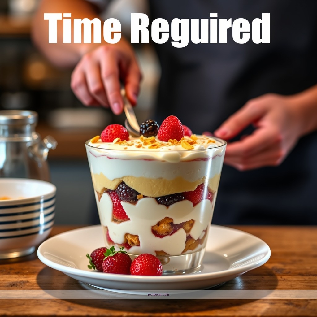 Time Required - british trifle recipe