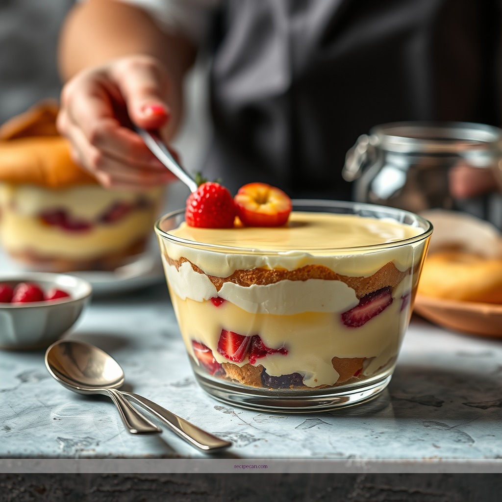 Time Required - custard and jelly trifle recipe