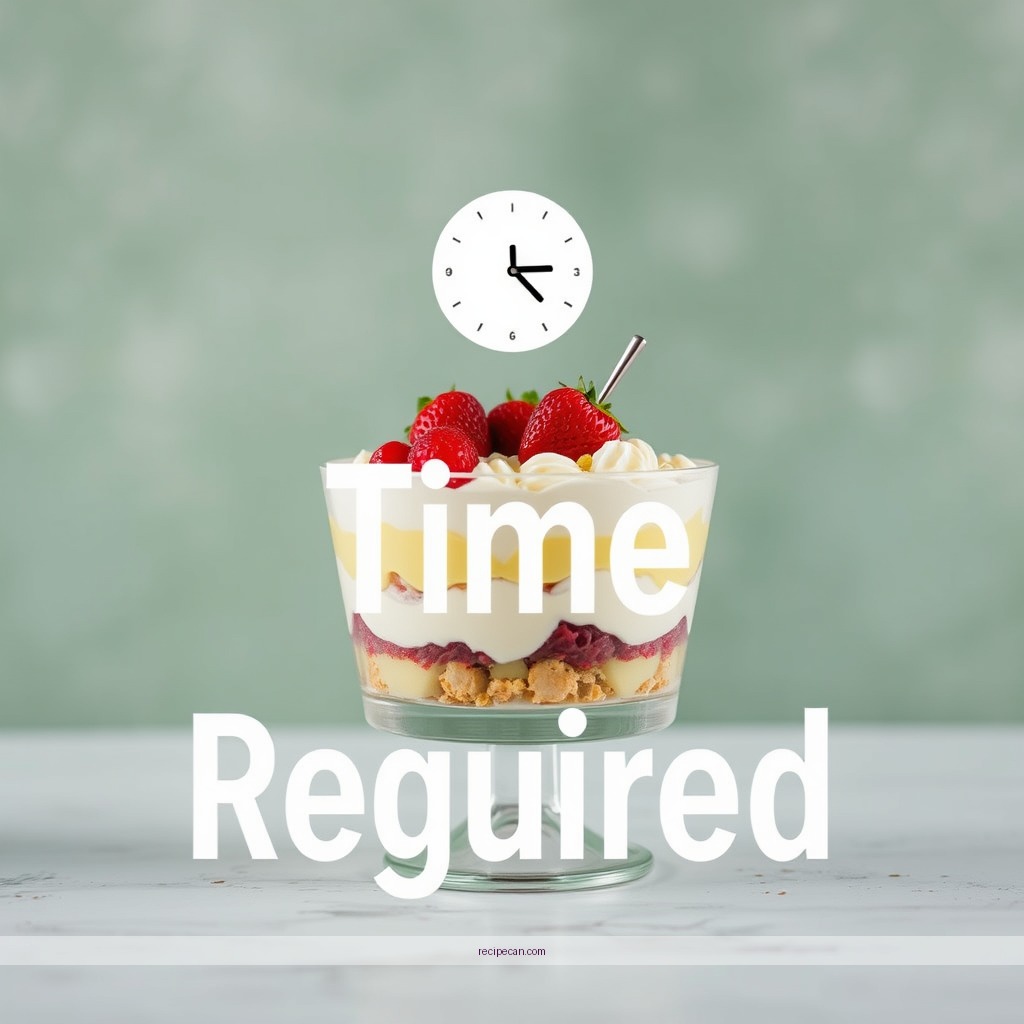Time Required - gluten free trifle recipes