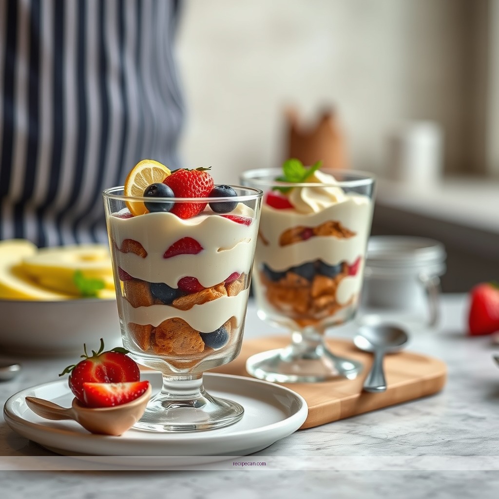 Time Required - individual trifle dessert recipes