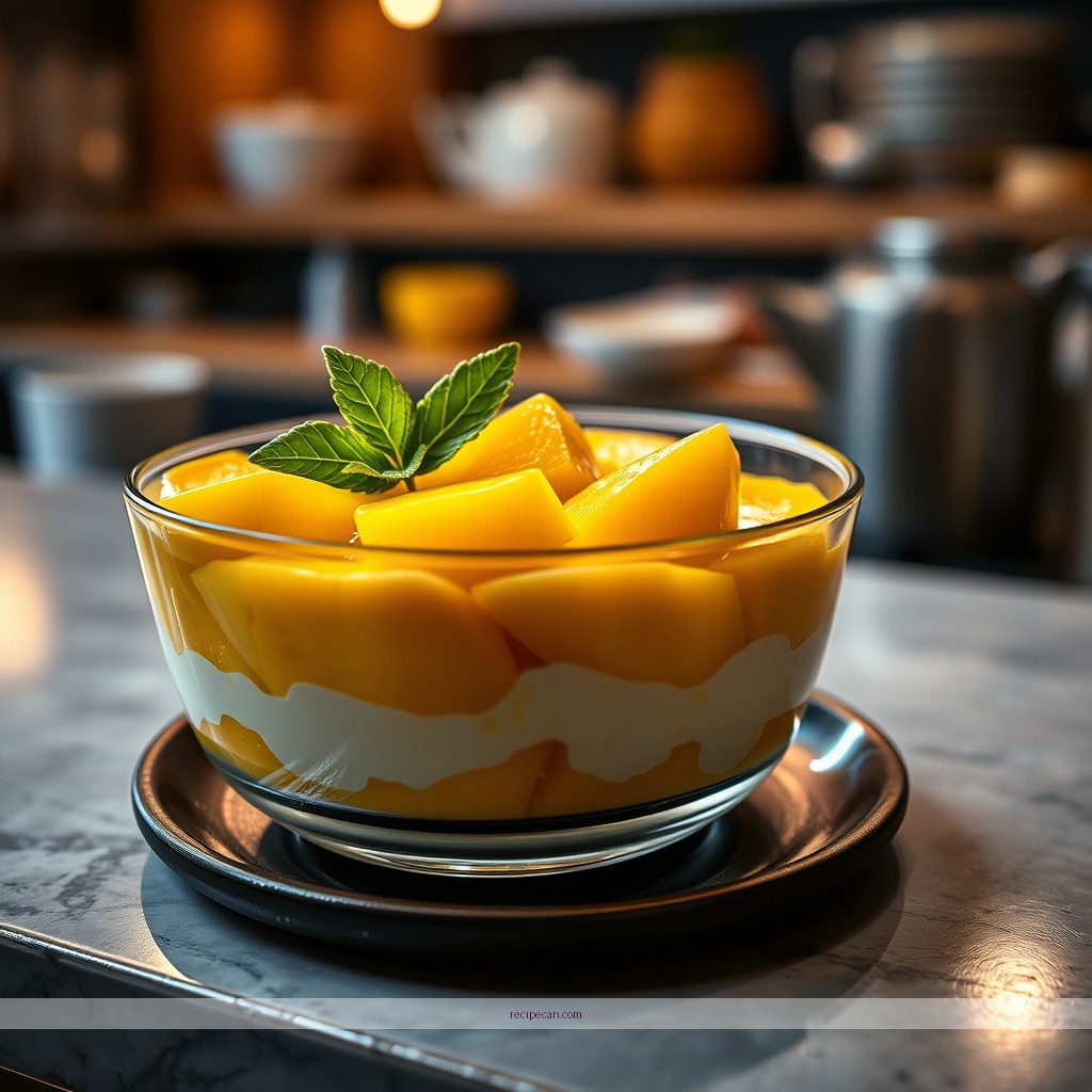 Time Required - mango trifle recipe