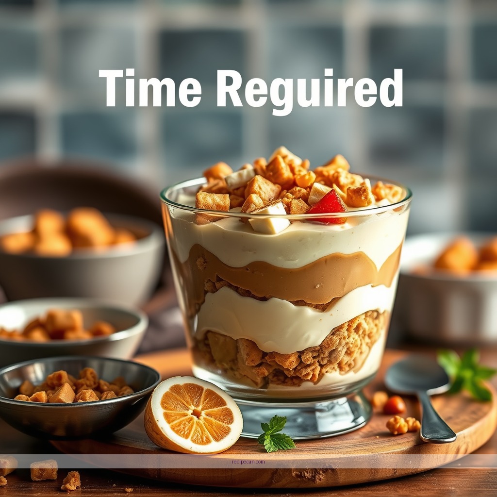 Time Required - peanut butter trifle recipe