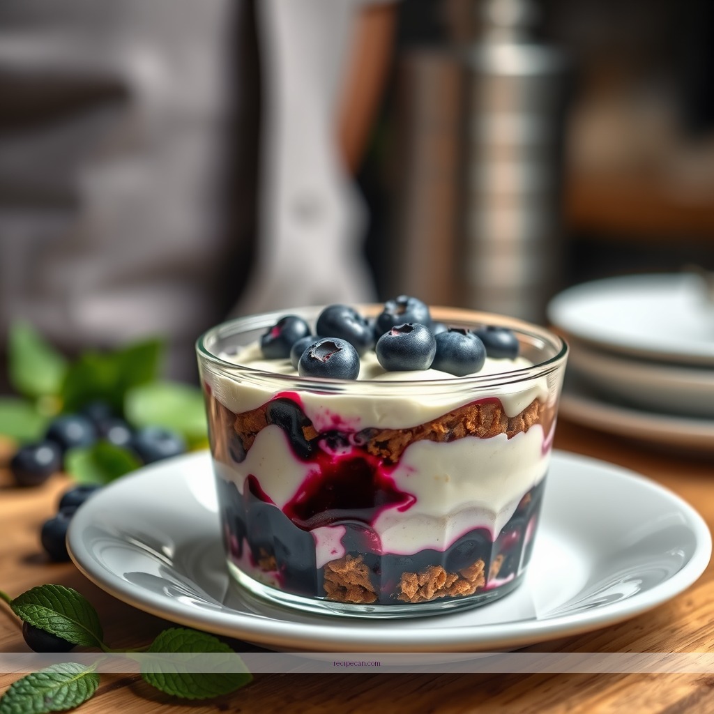 Time Required - recipe for blueberry trifle