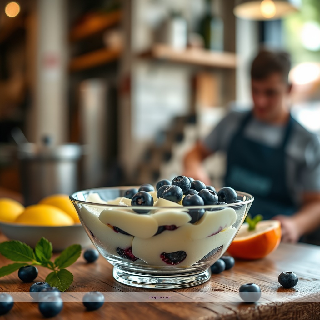 Time Required - recipe for lemon blueberry trifle