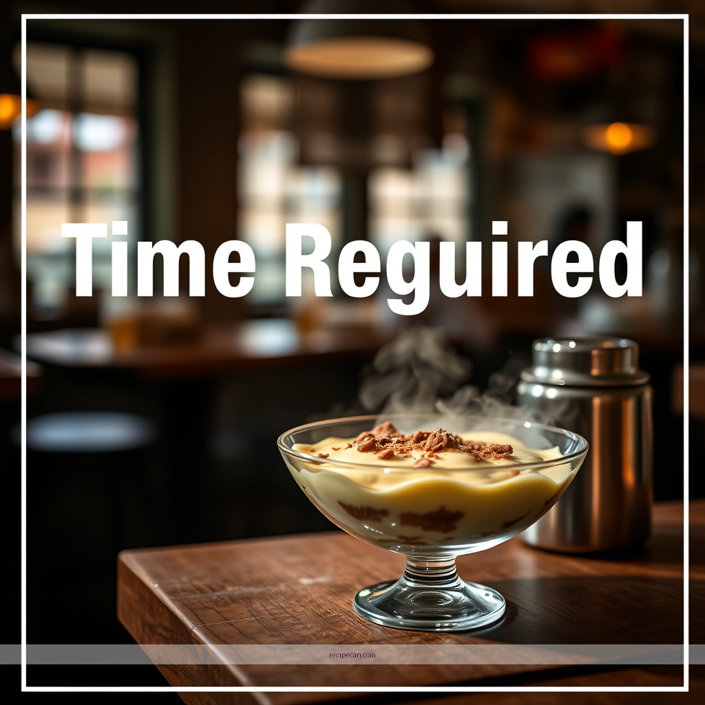 Time Required - trifle custard recipe