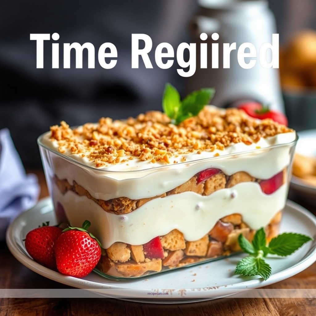 Time Required - angel food trifle recipe