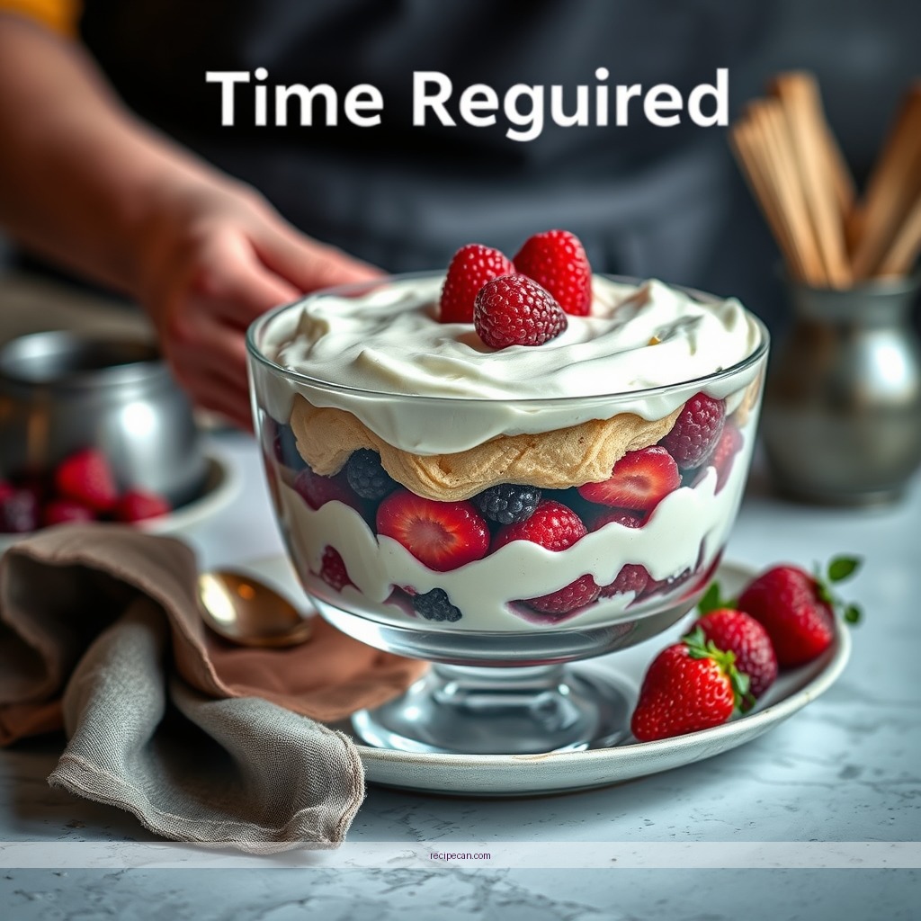 Time Required - berry trifle recipes