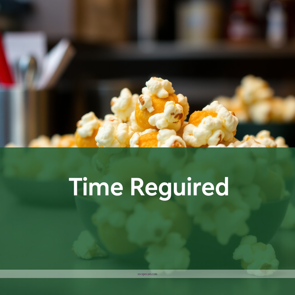 Time Required - popcorn balls recipes