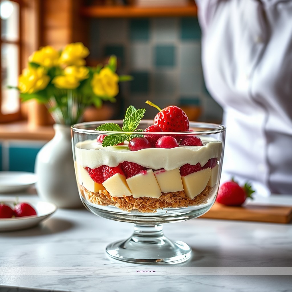 Time Required - custard trifle recipe