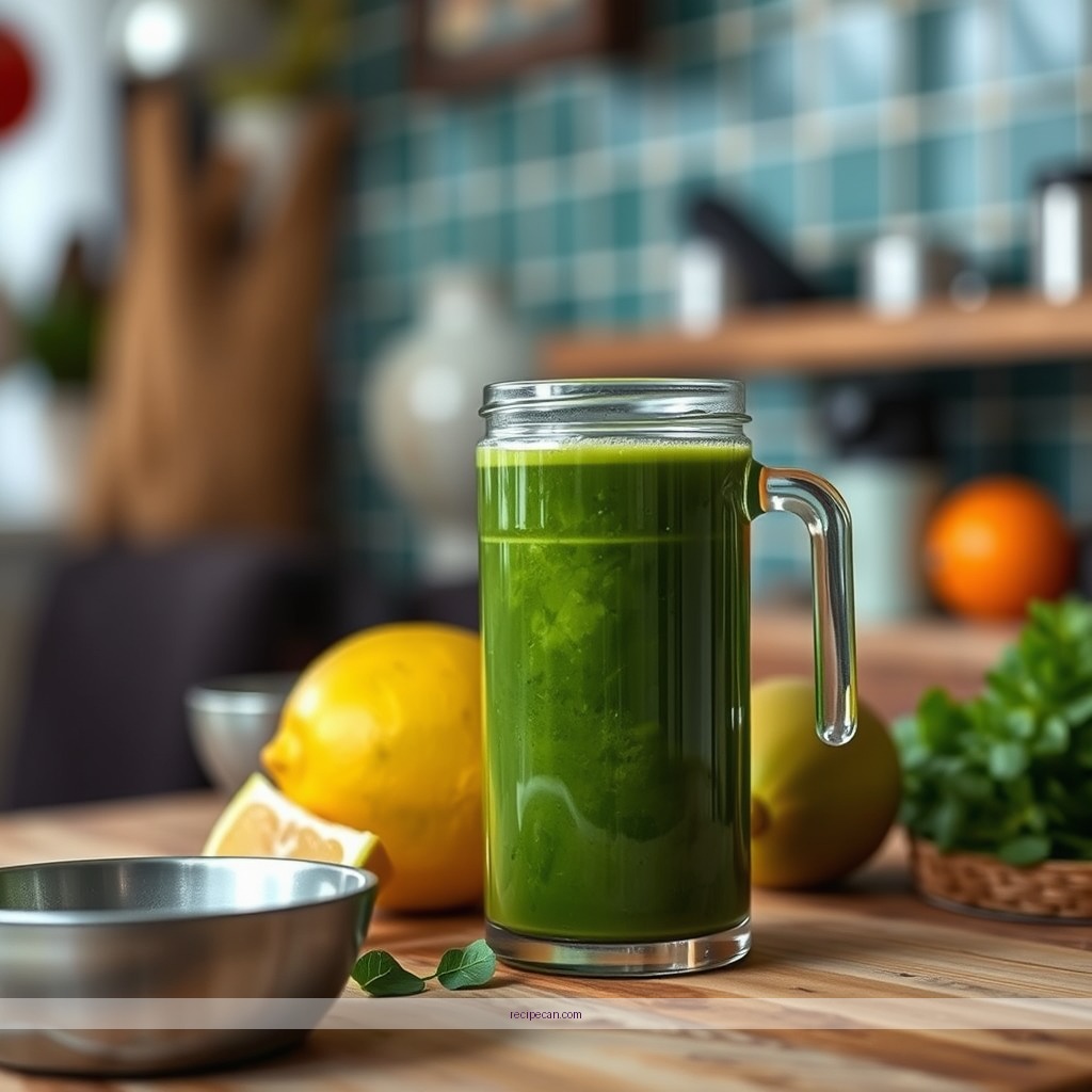 Time Required - green juice recipe