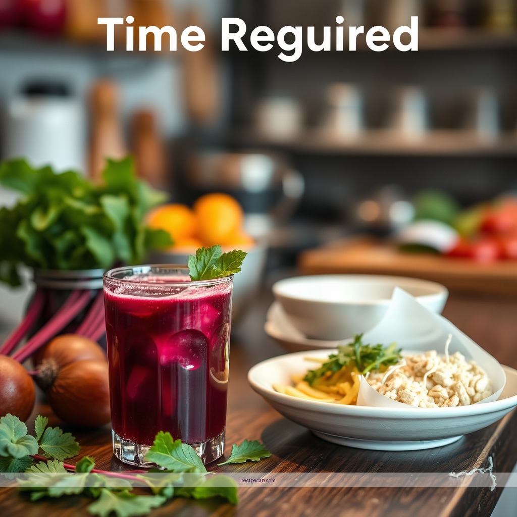 Time Required - beet juice recipes